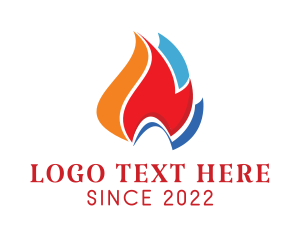 Colorful Flame Fuel logo
