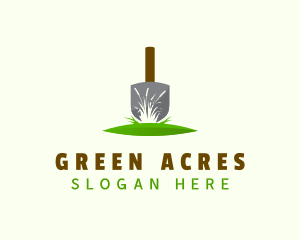 Grass Shovel Gardening logo