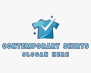 Clean Laundry Tee Shirt logo design