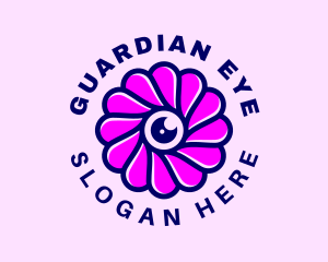 Eye Flower Ophthalmology logo design