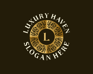 Luxury Decorative Crest logo design