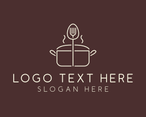 Minimalist Cooking Pot  logo