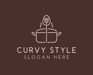 Minimalist Cooking Pot  logo design