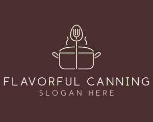 Minimalist Cooking Pot  logo design