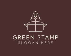 Minimalist Cooking Pot  logo design