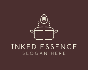 Minimalist Cooking Pot  logo design