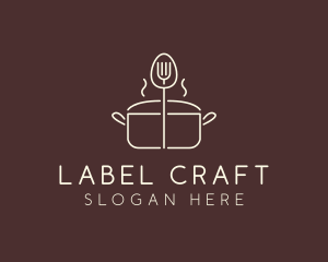 Minimalist Cooking Pot  logo design