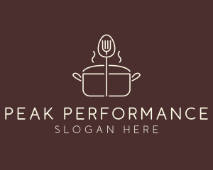 Minimalist Cooking Pot  logo design