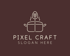 Minimalist Cooking Pot  logo design