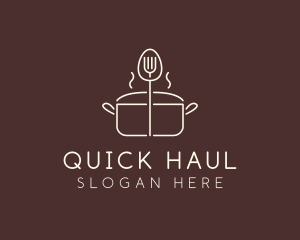 Minimalist Cooking Pot  logo design