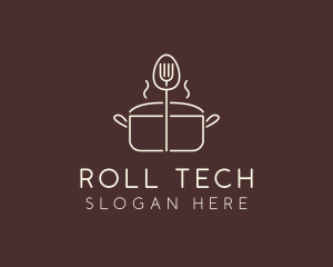 Minimalist Cooking Pot  logo design