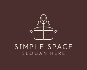 Minimalist Cooking Pot  logo design