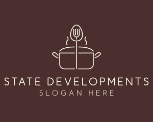 Minimalist Cooking Pot  logo design