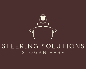 Minimalist Cooking Pot  logo design