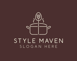 Minimalist Cooking Pot  logo design