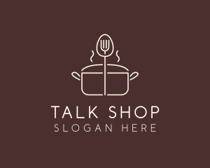 Minimalist Cooking Pot  logo design