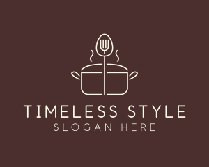 Minimalist Cooking Pot  logo design