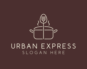 Minimalist Cooking Pot  logo design