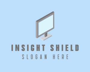 3D Computer Monitor  logo