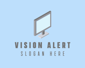 3D Computer Monitor  logo