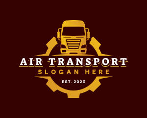 Truck Logistics Automotive logo design