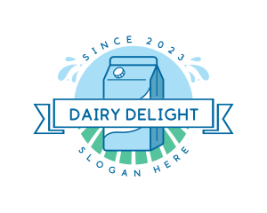 Dairy Milk Farm logo design