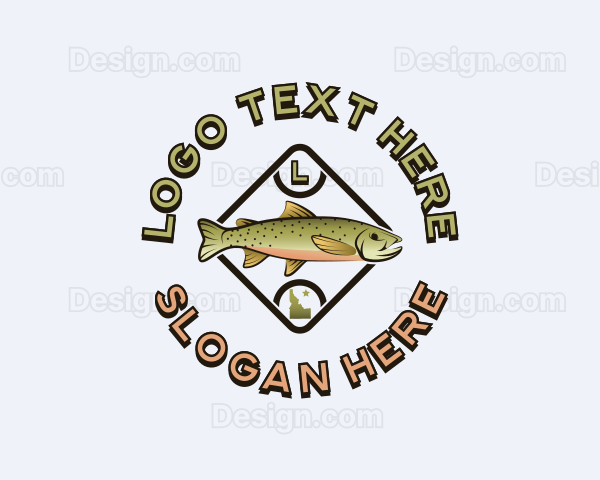 Idaho Cutthroat Trout Logo