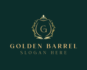 Golden Fashion Boutique logo design