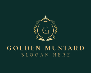 Golden Fashion Boutique logo design