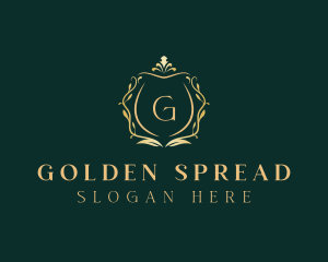 Golden Fashion Boutique logo design