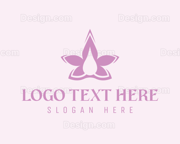 Flower Lavender Oil Logo