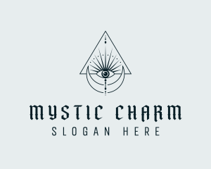 Boho Eye Mystical logo design