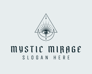 Boho Eye Mystical logo design