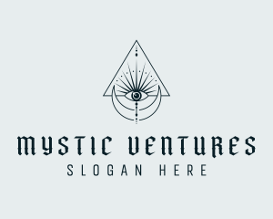 Boho Eye Mystical logo design