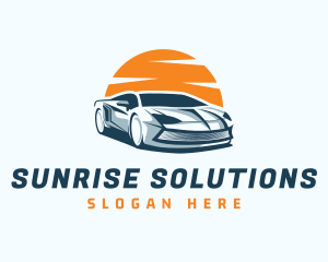 Sunrise Sedan Transport logo design