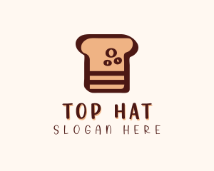 Bread Chef Toque logo design