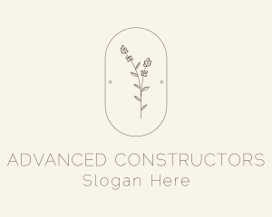 Garden Flower Plant logo design