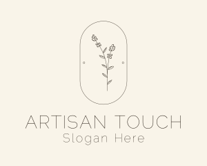 Garden Flower Plant logo design