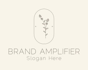 Garden Flower Plant logo design