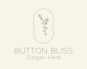 Garden Flower Plant logo design