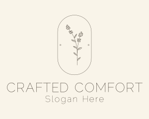 Garden Flower Plant logo design