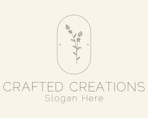 Garden Flower Plant logo design