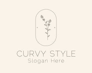 Garden Flower Plant logo design