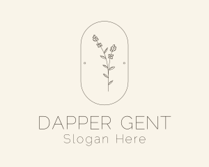 Garden Flower Plant logo design