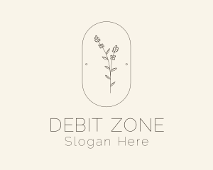 Garden Flower Plant logo design