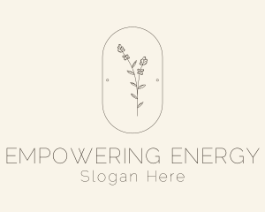 Garden Flower Plant logo design