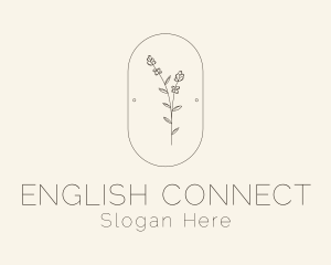 Garden Flower Plant logo design