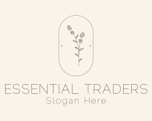 Garden Flower Plant logo design