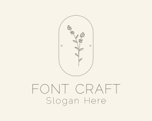 Garden Flower Plant logo design