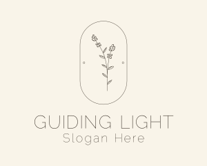 Garden Flower Plant logo design